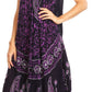 Sakkas Moon and Stars Batik Caftan Tank Dress / Cover Up