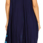 Sakkas Moon and Stars Batik Caftan Tank Dress / Cover Up