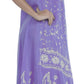 Sakkas Moon and Stars Batik Caftan Tank Dress / Cover Up