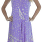 Sakkas Moon and Stars Batik Caftan Tank Dress / Cover Up