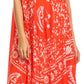 Sakkas Moon and Stars Batik Caftan Tank Dress / Cover Up