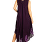 Sakkas Moon and Stars Batik Caftan Tank Dress / Cover Up