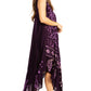 Sakkas Moon and Stars Batik Caftan Tank Dress / Cover Up