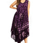 Sakkas Moon and Stars Batik Caftan Tank Dress / Cover Up