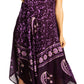 Sakkas Moon and Stars Batik Caftan Tank Dress / Cover Up