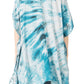 Sakkas Marcy Women's V-neck Caftan Top Tunic Dress - Perfect for Summer Boho Style & Swinging Coverup