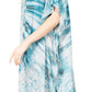 Sakkas Marcy Women's V-neck Caftan Top Tunic Dress - Perfect for Summer Boho Style & Swinging Coverup