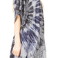Sakkas Marcy Women's V-neck Caftan Top Tunic Dress - Perfect for Summer Boho Style & Swinging Coverup