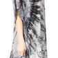 Sakkas Marcy Women's V-neck Caftan Top Tunic Dress - Perfect for Summer Boho Style & Swinging Coverup