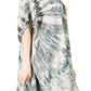 Sakkas Marcy Women's V-neck Caftan Top Tunic Dress - Perfect for Summer Boho Style & Swinging Coverup