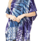 Sakkas Marcy Women's V-neck Caftan Top Tunic Dress - Perfect for Summer Boho Style & Swinging Coverup