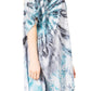 Sakkas Marcy Women's V-neck Caftan Top Tunic Dress - Perfect for Summer Boho Style & Swinging Coverup