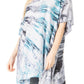 Sakkas Marcy Women's V-neck Caftan Top Tunic Dress - Perfect for Summer Boho Style & Swinging Coverup
