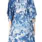 Sakkas Marcy Women's V-neck Caftan Top Tunic Dress - Perfect for Summer Boho Style & Swinging Coverup