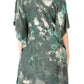 Sakkas Marcy Women's V-neck Caftan Top Tunic Dress - Perfect for Summer Boho Style & Swinging Coverup