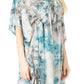 Sakkas Marcy Women's V-neck Caftan Top Tunic Dress - Perfect for Summer Boho Style & Swinging Coverup