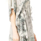 Sakkas Marcy Women's V-neck Caftan Top Tunic Dress - Perfect for Summer Boho Style & Swinging Coverup