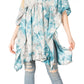 Sakkas Marcy Women's V-neck Caftan Top Tunic Dress - Perfect for Summer Boho Style & Swinging Coverup