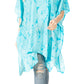 Sakkas Marcy Women's V-neck Caftan Top Tunic Dress - Perfect for Summer Boho Style & Swinging Coverup