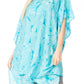 Sakkas Marcy Women's V-neck Caftan Top Tunic Dress - Perfect for Summer Boho Style & Swinging Coverup