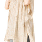 Sakkas Marcy Women's V-neck Caftan Top Tunic Dress - Perfect for Summer Boho Style & Swinging Coverup