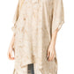 Sakkas Marcy Women's V-neck Caftan Top Tunic Dress - Perfect for Summer Boho Style & Swinging Coverup