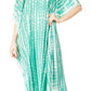 Sakkas Maitte Women's V-Neck Printed Kaftan Cover-Up Dress for the Beach - Buy One Get One