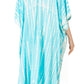 Sakkas Maitte Women's V-Neck Printed Kaftan Cover-Up Dress for the Beach - Buy One Get One