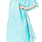 Sakkas Maitte Women's V-Neck Printed Kaftan Cover-Up Dress for the Beach - Buy One Get One