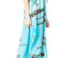 Sakkas Maitte Women's V-Neck Printed Kaftan Cover-Up Dress for the Beach - Buy One Get One