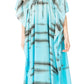 Sakkas Maitte Women's V-Neck Printed Kaftan Cover-Up Dress for the Beach - Buy One Get One