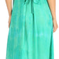 Sakkas Raquel Women's Casual Sleeveless Maxi Summer Caftan Column Dress Tie-Dye