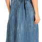 Sakkas Raquel Women's Casual Sleeveless Maxi Summer Caftan Column Dress Tie-Dye