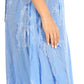 Sakkas Raquel Women's Casual Sleeveless Maxi Summer Caftan Column Dress Tie-Dye