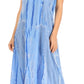 Sakkas Raquel Women's Casual Sleeveless Maxi Summer Caftan Column Dress Tie-Dye