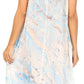 Sakkas Ilaria Women's Midi Sleeveless Casual Loose Flare Print Dress Caftan Pocket