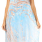 Sakkas Ilaria Women's Midi Sleeveless Casual Loose Flare Print Dress Caftan Pocket