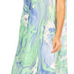Sakkas Ilaria Women's Midi Sleeveless Casual Loose Flare Print Dress Caftan Pocket