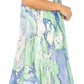 Sakkas Ilaria Women's Midi Sleeveless Casual Loose Flare Print Dress Caftan Pocket