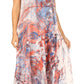 Sakkas Ilaria Women's Midi Sleeveless Casual Loose Flare Print Dress Caftan Pocket