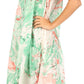 Sakkas Ilaria Women's Midi Sleeveless Casual Loose Flare Print Dress Caftan Pocket