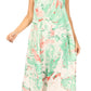 Sakkas Ilaria Women's Midi Sleeveless Casual Loose Flare Print Dress Caftan Pocket