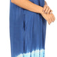Sakkas Ilaria Women's Midi Sleeveless Casual Loose Flare Print Dress Caftan Pocket