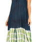 Sakkas Ilaria Women's Midi Sleeveless Casual Loose Flare Print Dress Caftan Pocket