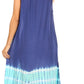 Sakkas Ilaria Women's Midi Sleeveless Casual Loose Flare Print Dress Caftan Pocket