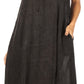 Sakkas Ilaria Women's Midi Sleeveless Casual Loose Flare Print Dress Caftan Pocket