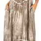 Sakkas Leonor Women's Maxi Sleeveless Tank Long Print Dress with Pockets and Ties