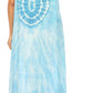 Sakkas Leonor Women's Maxi Sleeveless Tank Long Print Dress with Pockets and Ties