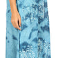 Sakkas Leonor Women's Maxi Sleeveless Tank Long Print Dress with Pockets and Ties