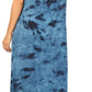 Sakkas Leonor Women's Maxi Sleeveless Tank Long Print Dress with Pockets and Ties